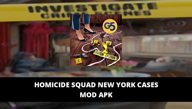 Homicide Squad New York Cases Featured Cover