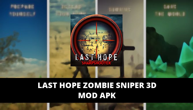 Last Hope Zombie Sniper 3D Featured Cover
