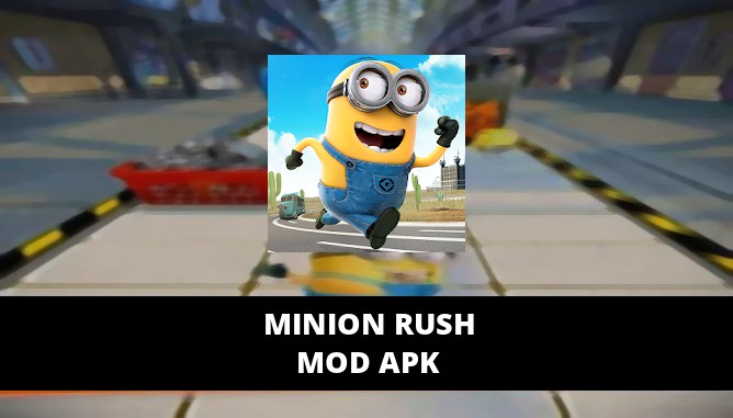 Despicable Me Minion Rush Mod Money APK 3.7.0l Android Game Cover