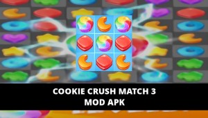 Cookie Crush Match 3 Mod Apk Unlimited Coins