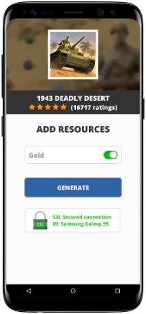 1943 Deadly Desert MOD APK Screenshot
