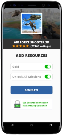 Air Force Shooter 3D MOD APK Screenshot