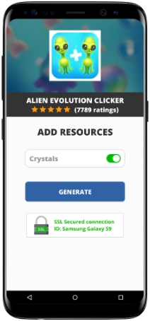 Alien Evolution Clicker MOD APK Screenshot
