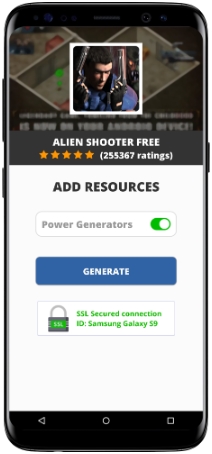 Alien Shooter Free MOD APK Screenshot