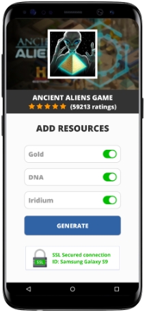Ancient Aliens Game MOD APK Screenshot