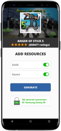 free download anger of stick 5 mod apk
