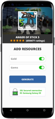 download anger of stick 5 mod apk unlimited money and gems 2022