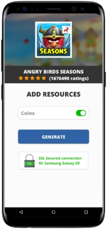 Angry Birds Seasons MOD APK Screenshot
