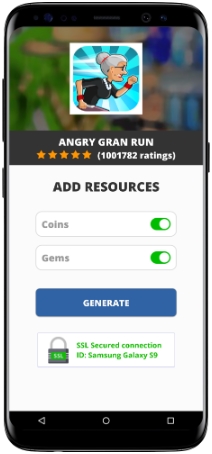 Angry Gran Run MOD APK Screenshot