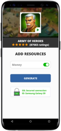 Army of Heroes MOD APK Screenshot