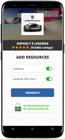 Asphalt 9 Legends MOD APK Screenshot
