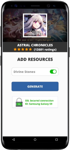 Astral Chronicles MOD APK Screenshot