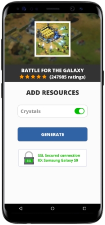 Battle for the Galaxy MOD APK Screenshot