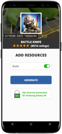 Battle Knife MOD APK Screenshot