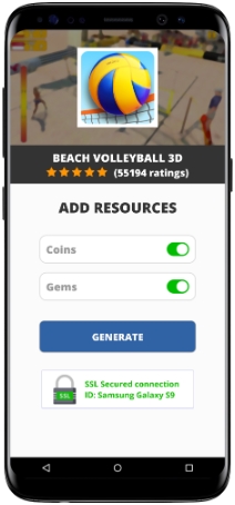 Beach Volleyball 3D MOD APK Screenshot