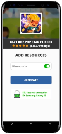Beat Bop Pop Star Clicker MOD APK Screenshot