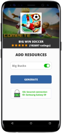 BIG WIN Soccer MOD APK Screenshot