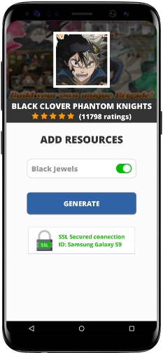 Black Clover Phantom Knights MOD APK Screenshot