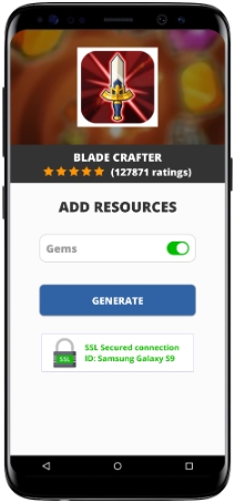 Blade Crafter MOD APK Screenshot