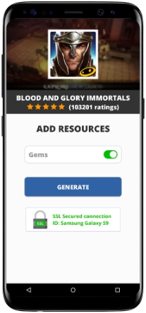 Blood and Glory Immortals MOD APK Screenshot
