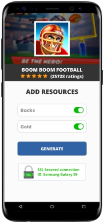 Boom Boom Football MOD APK Screenshot