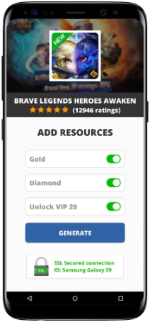 Brave Legends Heroes Awaken MOD APK Screenshot