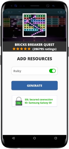 Bricks Breaker Quest MOD APK Screenshot