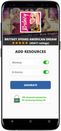 Britney Spears American Dream MOD APK Screenshot