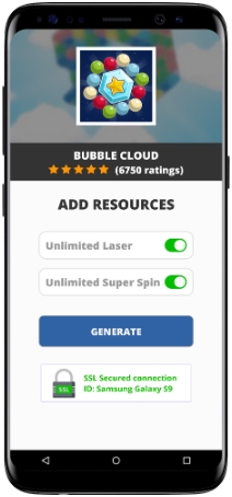 Bubble Cloud MOD APK Screenshot