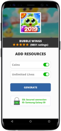 Bubble Wings MOD APK Screenshot