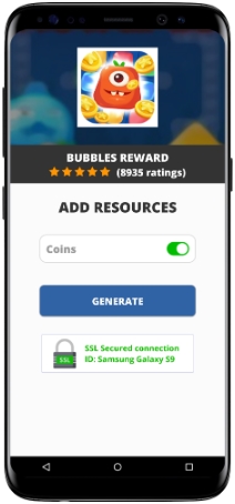 Bubbles Reward MOD APK Screenshot
