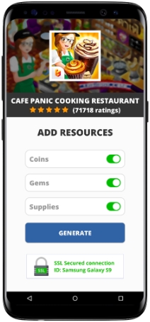 Cafe Panic Cooking Restaurant MOD APK Screenshot