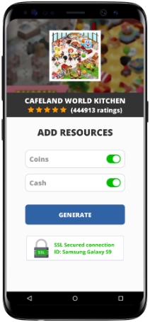 Cafeland World Kitchen MOD APK Screenshot