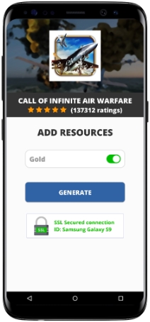 Call of Infinite Air Warfare MOD APK Screenshot