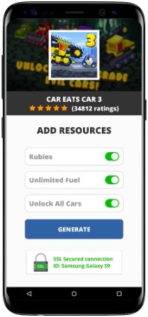 Car Eats Car 3 MOD APK Screenshot