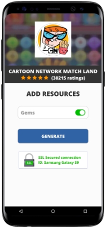 Cartoon Network Match Land MOD APK Screenshot