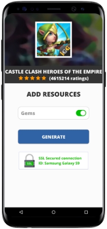 Castle Clash Heroes of the Empire MOD APK Screenshot