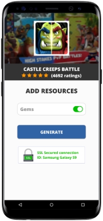 Castle Creeps Battle MOD APK Screenshot