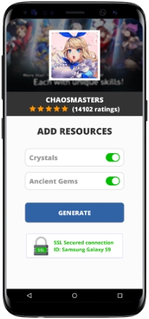 ChaosMasters MOD APK Screenshot
