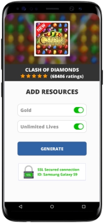 Clash of Diamonds MOD APK Screenshot