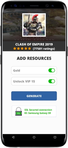 Clash of Empire 2019 MOD APK Screenshot