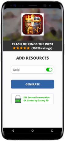 Clash of Kings The West MOD APK Screenshot