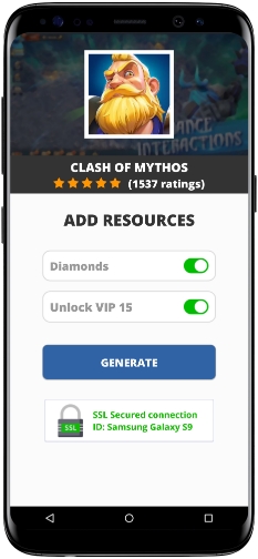 Clash of Mythos MOD APK Screenshot
