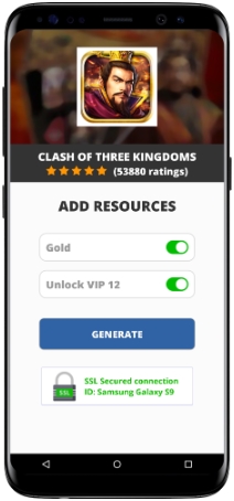 Clash of Three Kingdoms MOD APK Screenshot