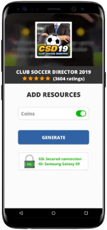 Club Soccer Director 2019 MOD APK Screenshot