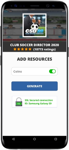 Club Soccer Director 2020 MOD APK Screenshot