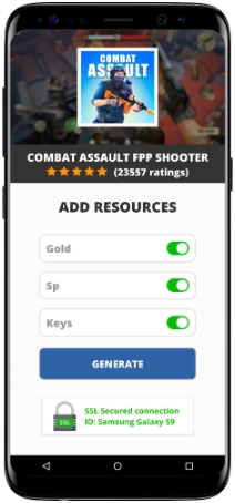 Combat Assault FPP Shooter MOD APK Screenshot