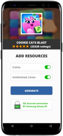 Cookie Cats Blast MOD APK Screenshot