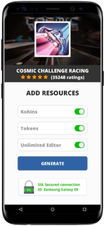 Cosmic Challenge Racing MOD APK Screenshot