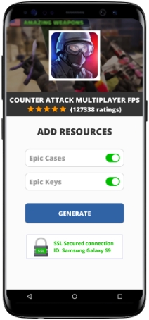 Counter Attack Multiplayer FPS MOD APK Screenshot